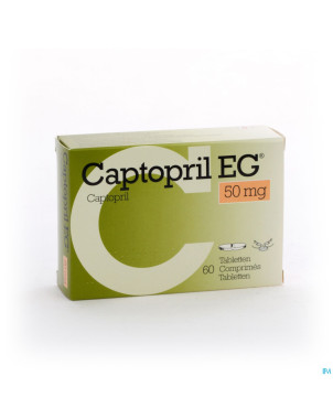 Captopril eg    comp 60x50mg