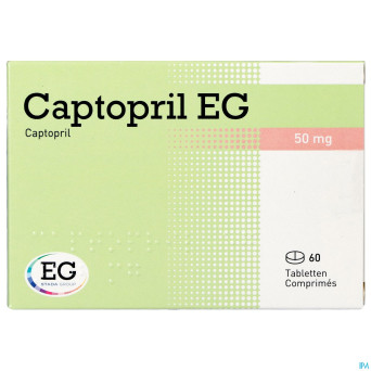Captopril eg    comp 60x50mg