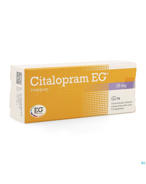Citalopram eg    comp 56x20mg