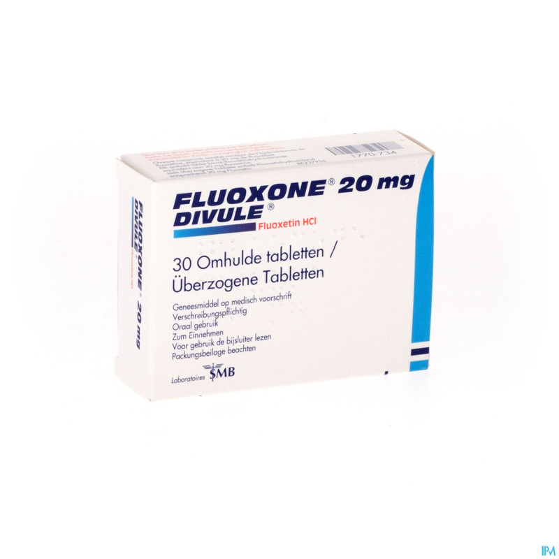 Fluoxone divule comp sec  30 x 20 mg