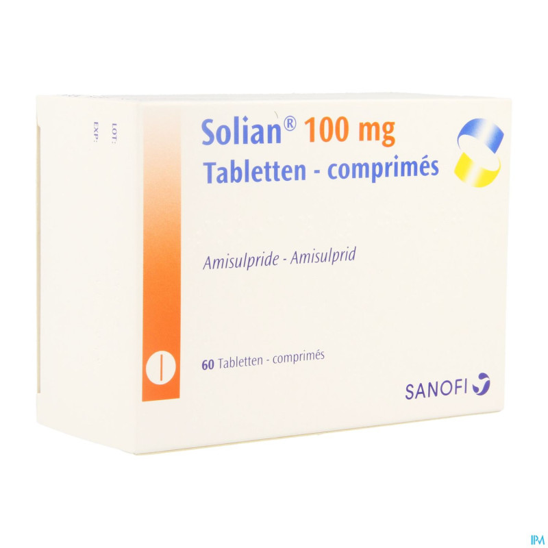 Solian 100 comp  60 x 100 mg