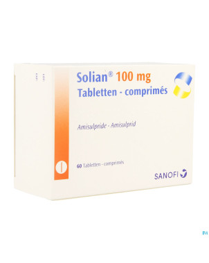Solian 100 comp  60 x 100 mg