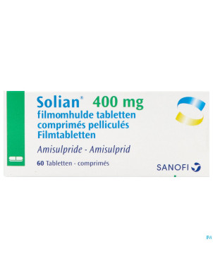 Solian 400 comp  60 x 400 mg