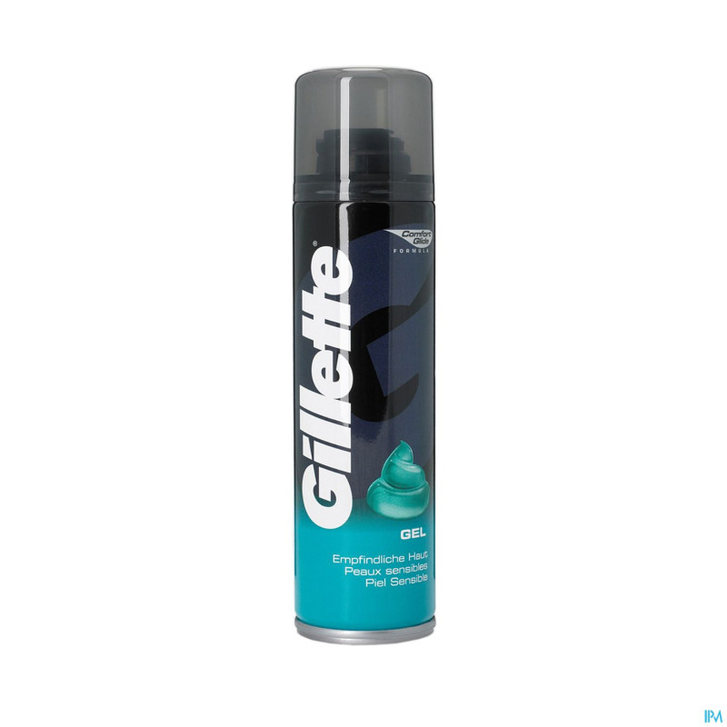Gillette gel de rasage peau sensible 200ml