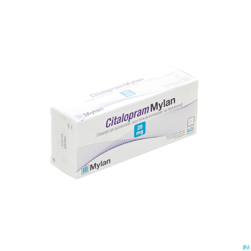 Citalopram viatris 20mg comp 60