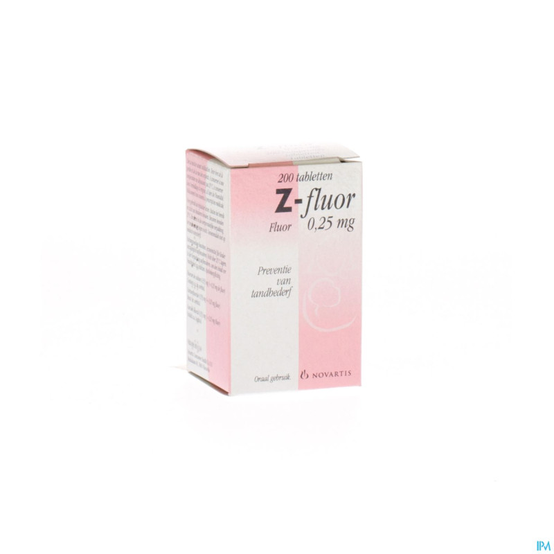 Z fluor tabl 200 x 0,25 mg