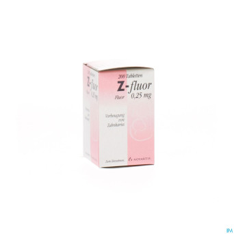 Z fluor tabl 200 x 0,25 mg