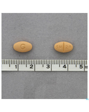 Simvastatine viatris 20mg comp 28