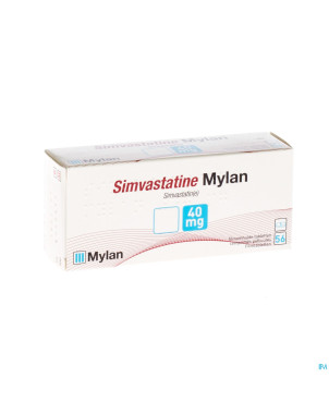 Simvastatine viatris 40mg comp 56