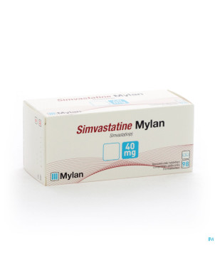 Simvastatine viatris 40mg comp 98