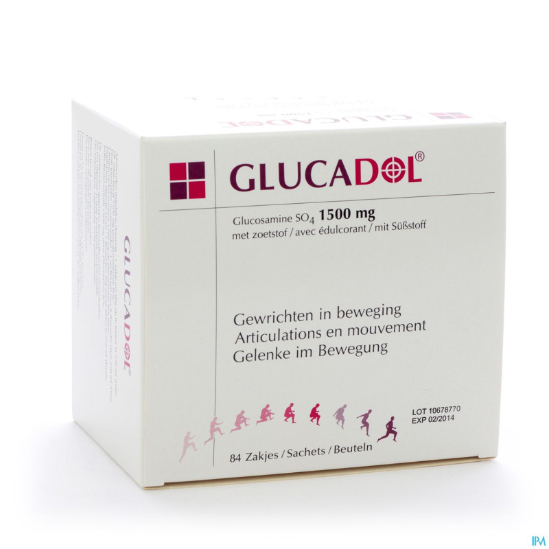 Glucadol 1500mg  sachet 84