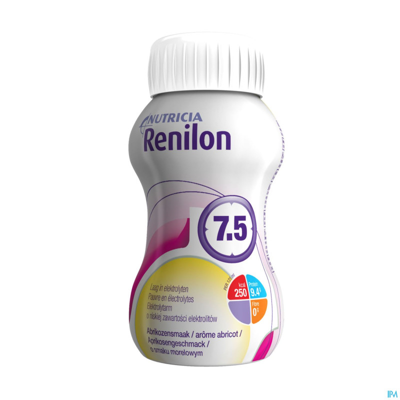 Renilon 7.5 abricot    tetra 6x125ml 30124