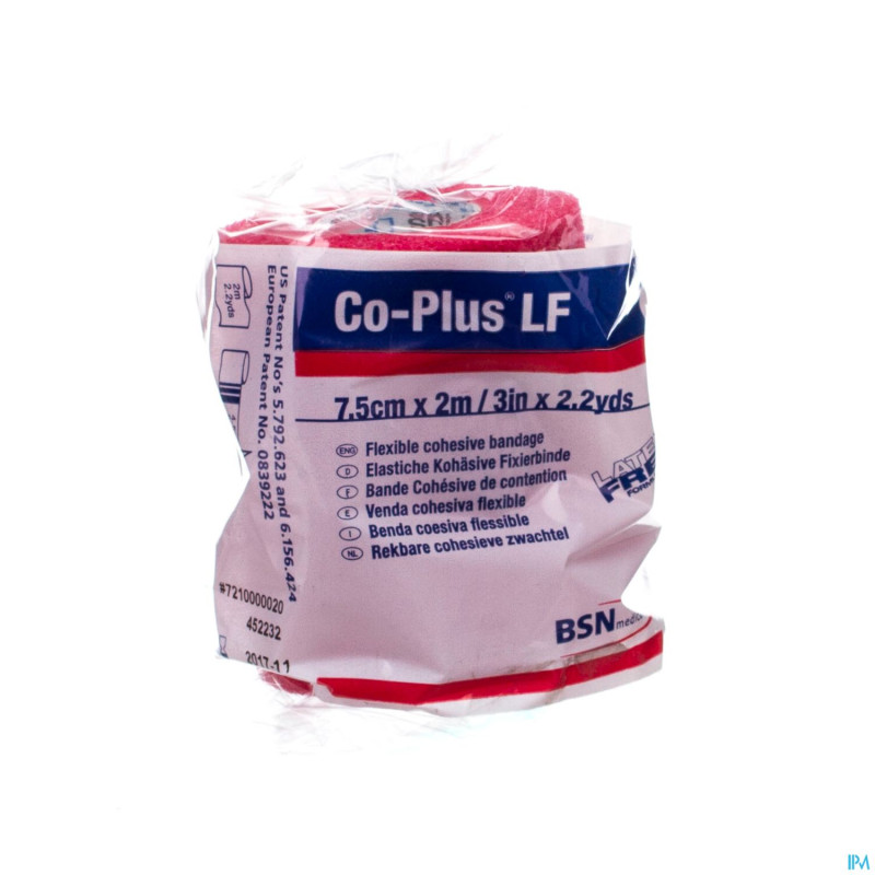 Coplus bande coh.s/lat. 7,5cmx2,0m couleur 7210020