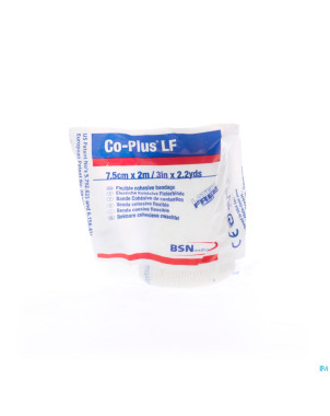 Coplus bande coh.s/latex  7,5cmx2,0m blanc 7210030