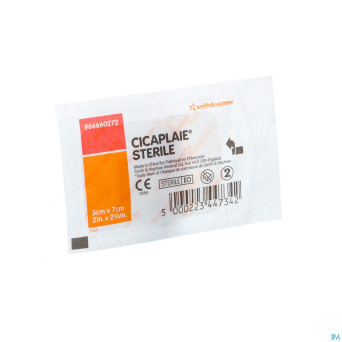 Cicaplaie pans sterile    5,0cmx 7cm   1 66660272