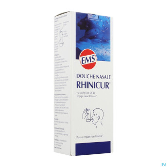 Rhinicur douche nasale + 4 sachets sel rincage