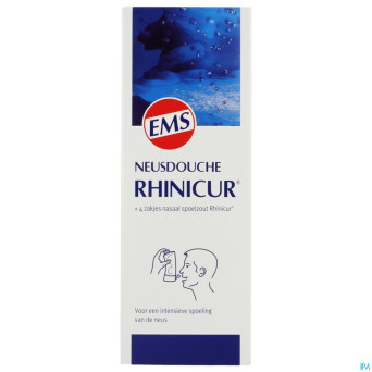 Rhinicur douche nasale + 4 sachets sel rincage