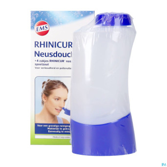 Rhinicur douche nasale + 4 sachets sel rincage