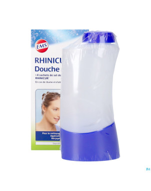 Rhinicur douche nasale + 4 sachets sel rincage