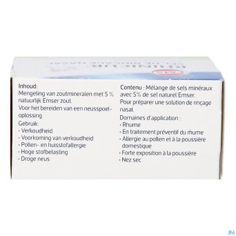 Rhinicur sel de rincage nasale sachet 20x2,5g