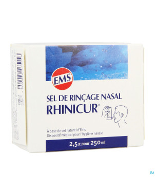 Rhinicur sel de rincage nasale sachet 20x2,5g