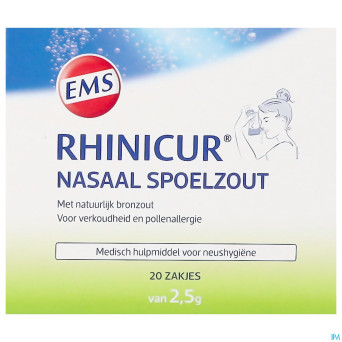 Rhinicur sel de rincage nasale sachet 20x2,5g