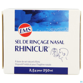 Rhinicur sel de rincage nasale sachet 20x2,5g
