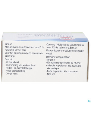 Rhinicur sel de rincage nasale sachet 20x2,5g