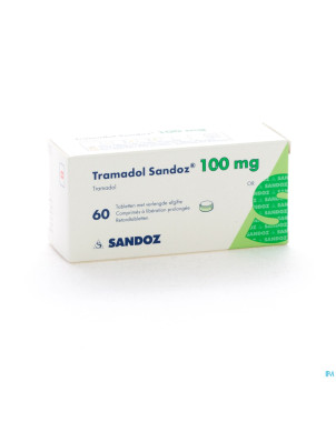 Tramadol 100 sandoz comp liberat prol  60 x 100 mg