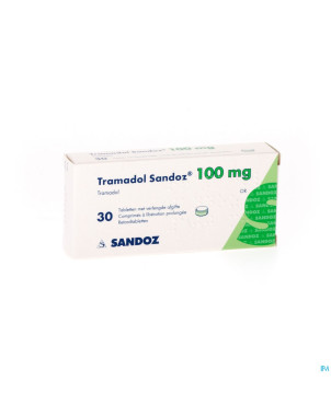 Tramadol 100 sandoz comp liberat prol  30 x 100 mg