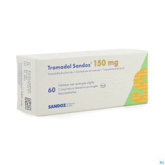 Tramadol 150 sandoz comp liberat prol  60 x 150 mg