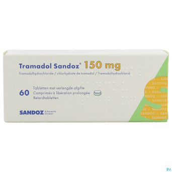 Tramadol 150 sandoz comp liberat prol  60 x 150 mg