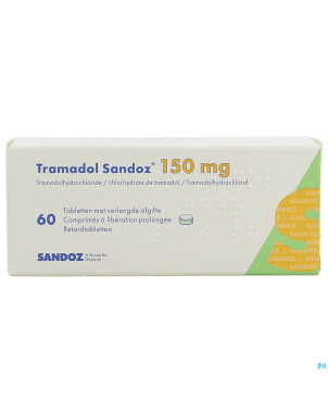 Tramadol 150 sandoz comp liberat prol  60 x 150 mg