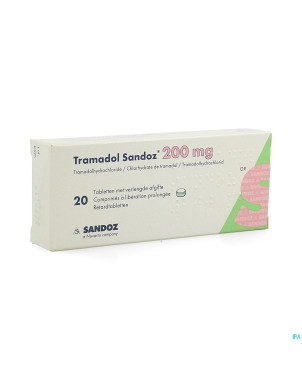 Tramadol 200 sandoz comp liberat prol  20 x 200 mg