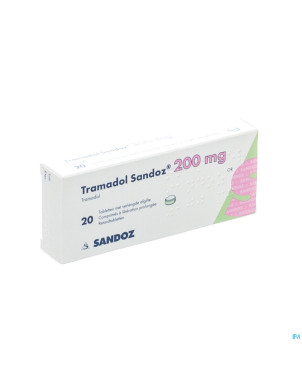 Tramadol 200 sandoz comp liberat prol  20 x 200 mg