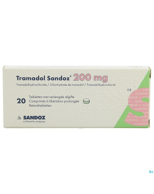 Tramadol 200 sandoz comp liberat prol  20 x 200 mg