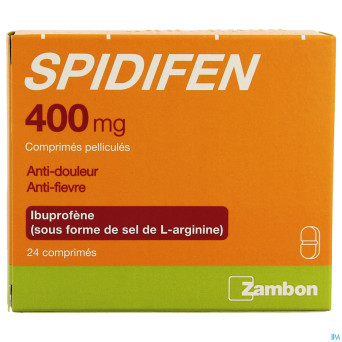 Spidifen 400 comp enrob 24 x 400 mg