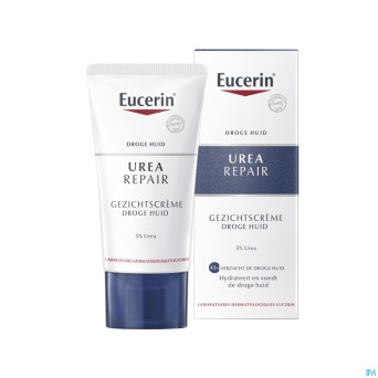 Eucerin peau seche creme visage  5% uree tube 50ml