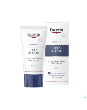 Eucerin peau seche creme visage  5% uree tube 50ml