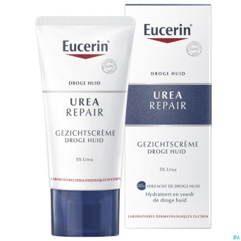 Eucerin peau seche creme visage  5% uree tube 50ml