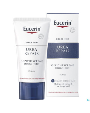 Eucerin peau seche creme visage  5% uree tube 50ml