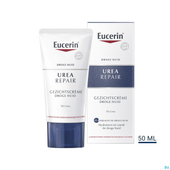Eucerin peau seche creme visage  5% uree tube 50ml
