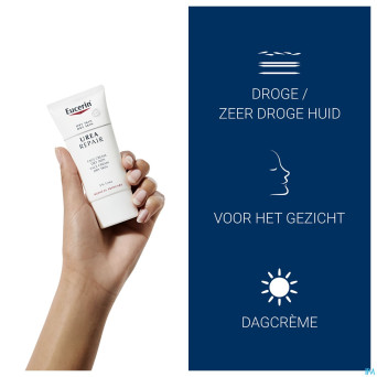 Eucerin peau seche creme visage  5% uree tube 50ml