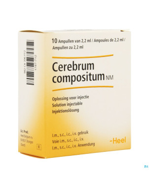 Cerebrum compositum n ii    amp 10x2,2ml heel