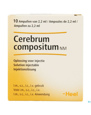 Cerebrum compositum n ii    amp 10x2,2ml heel