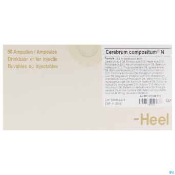Cerebrum compositum n ii    amp 50x2,2ml heel