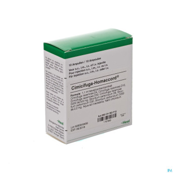 Cimicifuga homaccord    amp 10x1,1ml heel