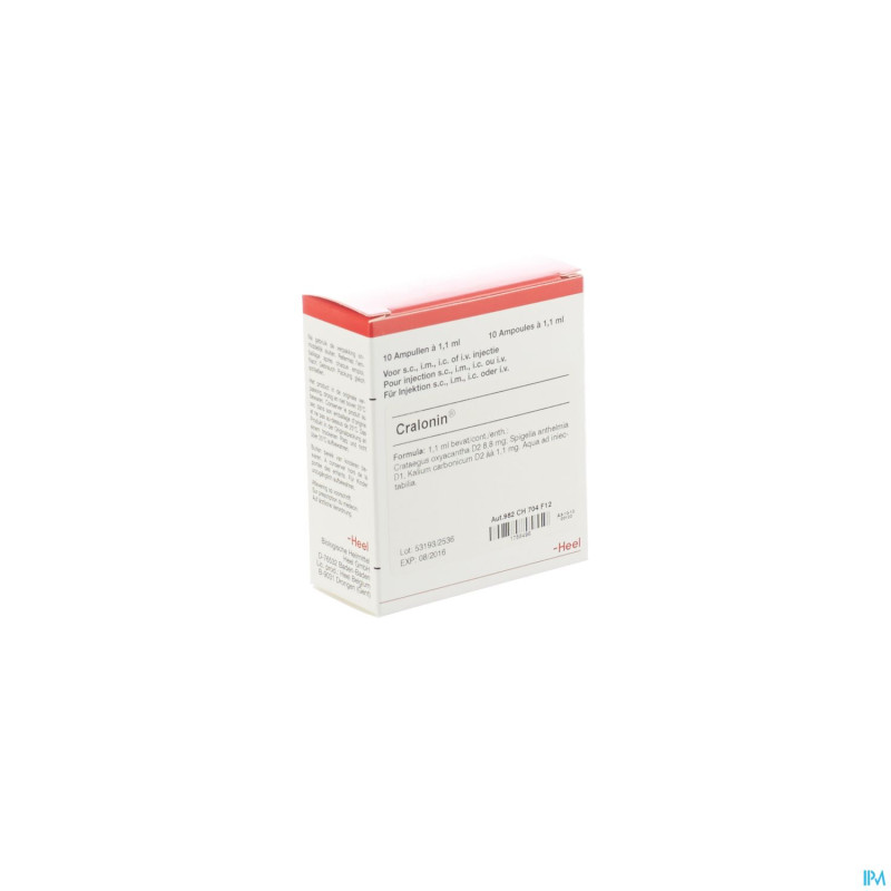 Cralonin    amp 10x1,1ml heel