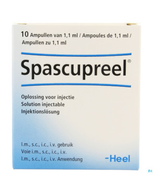Spascupreel heel    amp 10x1,1ml heel