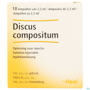 Discus compositum    amp 10x2,2ml heel